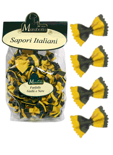 Farfalle gialle-nere<br> -