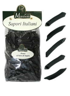 Penne ai nero di seppia<br>   