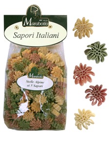 Stelle alpini ai 5 sapori<br> <br> 